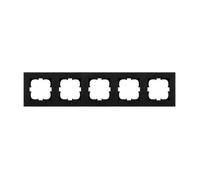 Cadre Quintuple 5x Noir Métallique Exen Karell