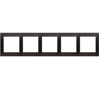 Cadre quintuple anthracite mat IP20/IP44 Simon 54 PremiumContact™ Simon DR5/48