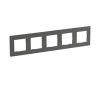 Cadre quintuple Nilae Step 5x acier 863495