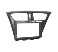 Cadre Radio 9 Pouces pour Civic Hatchback 2012-2017 Autoradio Fascia Lecteur Audio Vidéo Installer Panneau Tableau Bord 2 Din Kit Montage Cadre Façade D'autoradio(Only Frame-RHD)