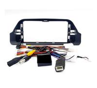 Cadre Radio Auto GPS pour Toyota RAV4 Wildlander 2020-2022 12.3-inch Surface Frame + Wiring Harness - Panneau pour Autoradio Voiture Facade Stéréo Installation sans Outils