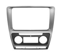 Cadre Radio Façade D'autoradio 2 DIN pour Skoda pour Octavia 2010-2013 Kit Montage Panneau Audio Stéréo Adaptateur Cadre Garniture Tableau Bord Façade D'autoradio