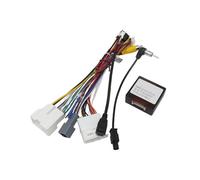 Cadre Radio Kit D'adaptation Façade Tableau Bord Autoradio Android 9 Pouces pour Dacia pour Lodgy pour Dokker 12-20 avec Boîtier Décodeur Canbus Façade D'autoradio(Cable Canbus)