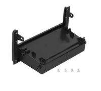 Cadre Radio Kit De Garniture De Panneau D'autoradio Stéréo Simple DIN Montage sur Panneau De Façade Audio Cadre De Voiture avec Boîte De Rangement Tableau De Bord Lecteur DVD de Voiture Cadre