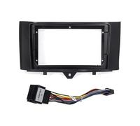 Cadre Radio Kit D'installation Autoradio Android 2 DIN pour Benz pour Smart pour Fortwo W451 2011-2015 Façade Adaptateur Boîtier CANbus Façade D'autoradio