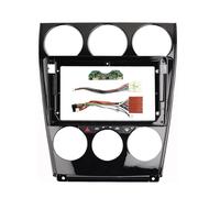 Cadre Radio Kit Façade D'autoradio 9 Pouces pour Mazda 6 2004-2015 Panneau Stéréo Tableau Bord Cadre Circuit Imprimé 2 DIN Faisceau Câbles Façade D'autoradio