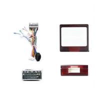 Cadre Radio Montage Autoradio Cadre D'autoradio 9/10 Pouces pour Dodge pour Caliber 2007-2010, Installation du Panneau De Lunette pour Kit Montage sur Tableau Bord 2 Din