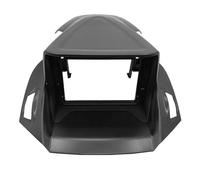 Cadre Radio Pour FORD Pour C-max Pour Kuga Pour Escape 2010 - 2012 + 9 Pouces Autoradio Fascia Panneau Vidéo Lecteur Audio Tableau Bord 2 Din Kit Cadre Autoradio Façade(Fascia cable canbus,9 inch)