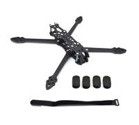 Cadre renforcé en Fibre de Carbone TS-MK4 de 7 Pouces (empattement de 295 mm) for Drones FPV Longue portée, kit en Fibre de Carbone Pure 3K d'épaisseur de Bras de 5,0 mm