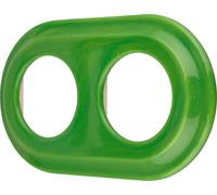 Cadre rétro en porcelaine double I PR1 jaune-vert