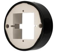 Cadre rétro en porcelaine - Montage en saillie - Série PR1 - Noir