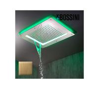 Cadre rétrofit à LED chromothérapie bronze pour plafonds de douche - Bossini HI0930022