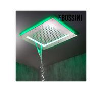 Cadre rétrofit à LED chromothérapie chromé pour plafonds de douche - Bossini HI0930030