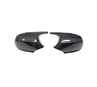 Cadre Rétroviseur Extérieur Pour E90 E91 E92 E93 E81 E87 E82 E88 Pour 3 1 Pour Série M Rétroviseur Latéral Voiture Couvre Capuchon Remplacement Fiber Carbone Brillant(3)