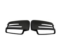 Cadre Rétroviseur Extérieur Pour GLA X156 W204 E W212 W176 W246 Pour C&LS C218 Voiture ABS Fibre De Carbone Brillant Noir Rétroviseur Couvre(Carbon fiber pattern)