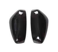Cadre Rétroviseur Extérieur Pour Mazda CX5 Pour CX-5 CX8 2017-2021 Porte Extérieure Voiture Garniture Boîtier Vue Arrière Couvercle Rétroviseur Latéral Capuchon D'aile(Gloss Black)