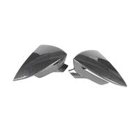 Cadre Rétroviseur Extérieur Pour Seat Pour Ibiza MK5 Pour Arona 2017-2018 Pour Leon 5F MK3 Pour ST Pour Cupra 2013-2020 Accessoires Couverture Rétroviseur Latéral Voiture Noir(Carbon pattern)