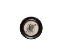 Cadre rond en bois de pin noir, à fixer - Chehoma, Huppées - Ø25 cm, H1 cm