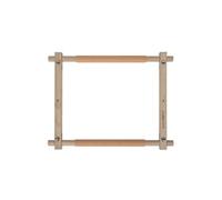 Milward Métier à tapisserie rotatif 30,5×30,5 cm à clipser pour broderie - Bois de hêtre