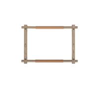 Milward Métier à tapisserie rotatif 38,5 x 30,5 cm à clipser – Bois de hêtre