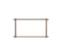 Milward – Cadre rotatif pour tapisserie avec couture – 45,7 x 30,4 cm – Marron