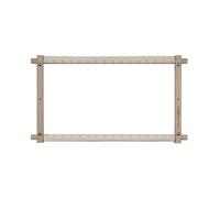 Milward – Cadre rotatif pour tapisserie avec couture – 45,7 x 30,4 cm – Marron