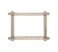 Cadre Rotatif Pour Tapisserie En Bois De Hêtre Avec Ruban 22.8 X 22.8 Cm - Milward Taille : 22.8 X 22.8 Cm. Color : Marron