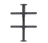 Cadre Rotatif réglable à 360 ° - Support de Sol pour cloison de séparation, Support Rotatif pour Meuble TV, Base rotative, Convient pour écran LED de 32 à 75 Pouces