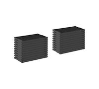 Cadre ruche plastique - 20 pièces - plastique - 483 x 232 mm | Wiesenfield