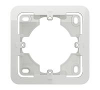 Cadre saillie 1 poste 2 modules Unica Blanc Schneider