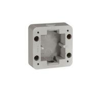 Legrand Cadre en saillie Soliroc IK10 077890, 1 poste 110×110×45 mm