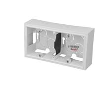 Cadre saillie 2 postes dooxie finition blanc - 600042 - Legrand