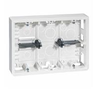 Legrand Cadre saillie MOSAIC pour 4, 5 ou 2 x 2 modules profondeur 46 mm 080276