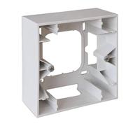 Cadre saillie Square - 1 poste - Blanc