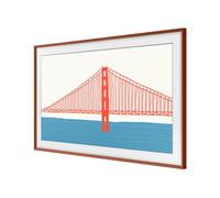 Cadre Samsung The Frame 55'' VG-SCFA55TRCXC Rouge Brique