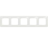 Cadre Schneider Electric SEDNA SDD311805 quintuple blanc