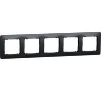 Cadre Schneider Electric SEDNA SDD314805 quintuple anthracite