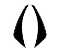 Cadre Séparateur Lèvre Becquet Latéral Pare-Chocs Avant Grille Réglage Couteau Vent pour Mazda pour Miata MX-5 ND 2016+(Noir Brillant)