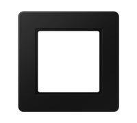 Cadre simple A flow noir mat (référence : JUNG AF581BFSWM)