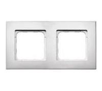 Cadre Smoove Double Blanc Laque Somfy - Pour volet roulant G