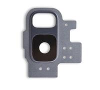 Cadre Support Camera Avec Lentille Pour Samsung Galaxy S9 G960 De Couleur Argent