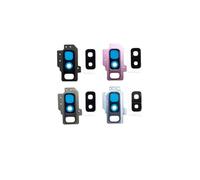 Cadre Support Camera Avec Lentille Samsung Galaxy S9 Plus G965 Couleur Argent