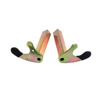Cadre Support roue pour, 1 paire, bras oscillant, crochets levage, crochets style U/L, fourche à crochet, curseur bobine Swingram Béquille lève arrière(Square tube U)