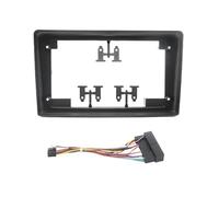 Cadre Tableau Bord Adaptateur Tableau Bord Boîtier Canbus Kit Montage Tableau Bord Radio pour Opel pour Zafira B pour Astra H pour Antara pour Corsa D CFCKHPTHAZ(Black Frame Cable)