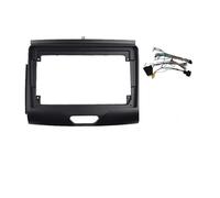 Cadre Tableau Bord Radio 9 Pouces pour Ranger 2016-2019 Autoradio Fascias Android MP5 Lecteur Stéréo 2Din Unité Principale Cadre Panneau Cadre Panneau D'autoradio(Frame wire B)