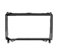 Cadre Tableau Bord Radio 9 pour Benz W169 W245 B200 W906 pour Sprinter W639 Vito Cadre D'autoradio Fascia Panneau Décodeur Kit Câbles Canbus(Only Frame)
