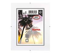 Hama Frameless Picture Holder Clip-Fix - Support photo - Conçu pour : 8x11 pouces (20x28 cm) - verre - rectangulaire