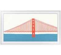 Cadre The Frame Samsung Cadre The Frame 50'' 2021 Blanc Basique Blanc