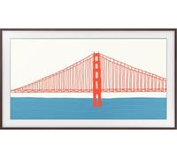 Cadre The Frame Samsung Cadre The Frame 55'' 2021 Noyer