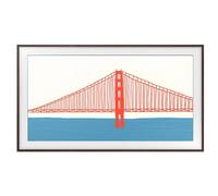 Cadre The Frame Samsung Cadre The Frame 55'' 2021 Noyer